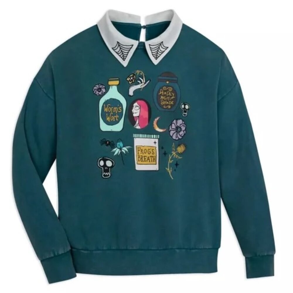 Disney Her Universe The Nightmare Before Christmas Sally Sweater Sweatshirt L